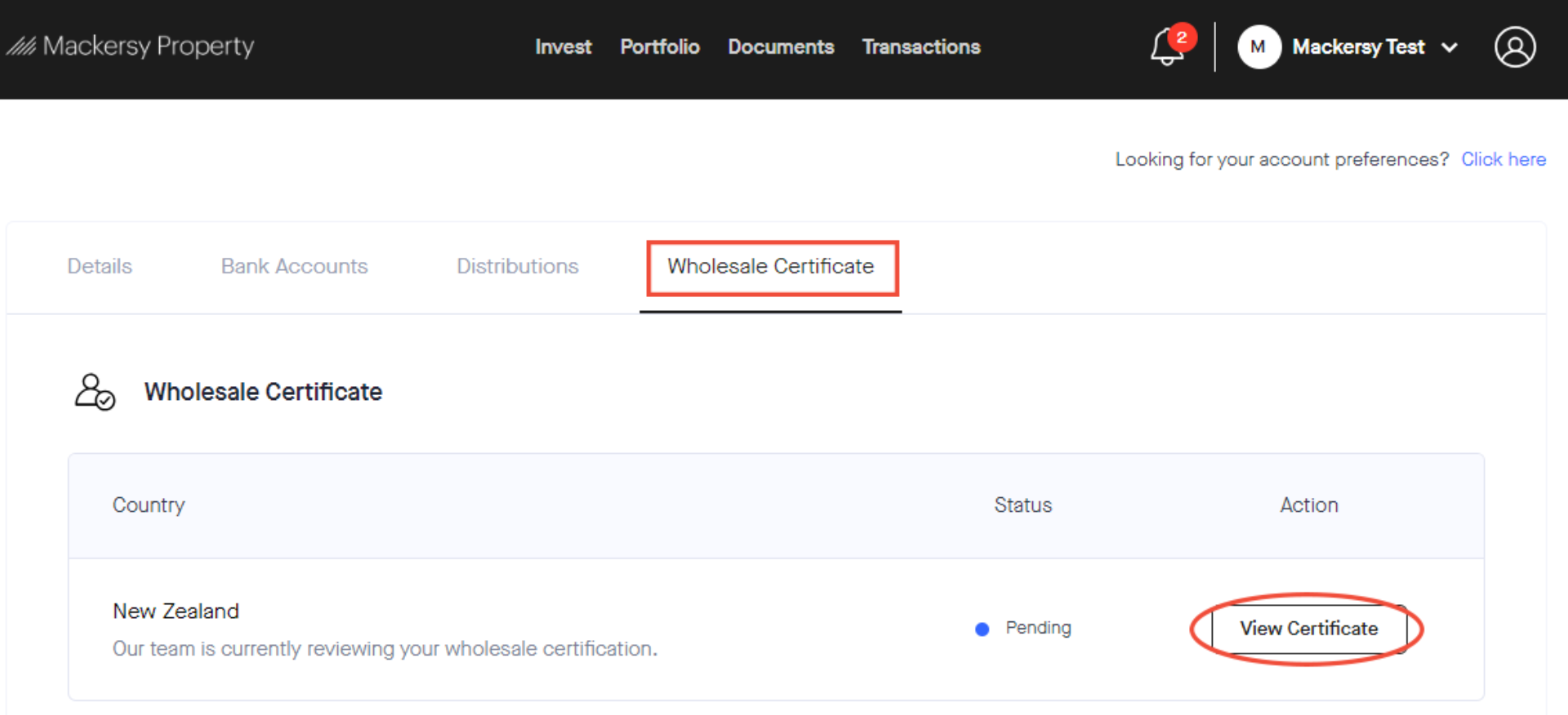 How do I update my details 10 Wholesale cert uploaded pending review Box